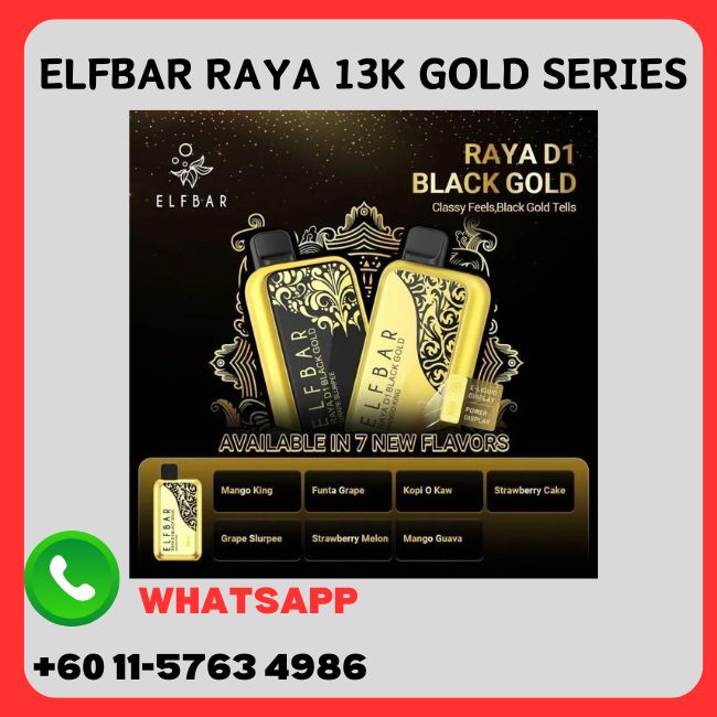 elfbar-raya-13k-gold-black-series-disposable-vape-shop-singapore