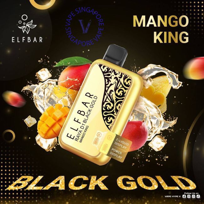 elfbar-raya-13k-gold-black-series-mango-king-disposable-vape-shop-singapore