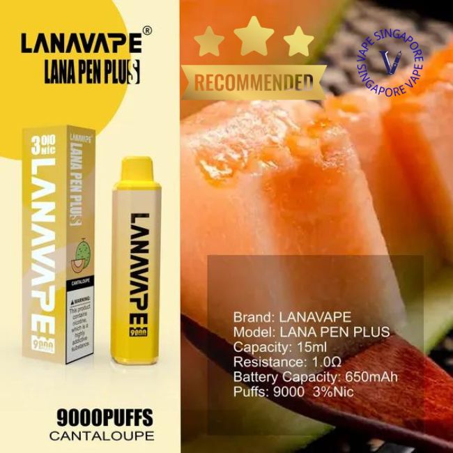 lanapen-plus-9000-puff-cantaloupe-vape-shop-singapore