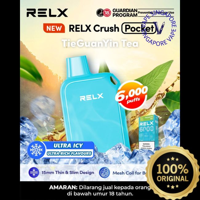 relx-crush-pocket-6000-puff-tieguanyin-tea-vape-shop-singapore